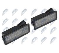 NTY Illuminazione Targa ELP-WW-038 LED per Seat Skoda VW, Coppia