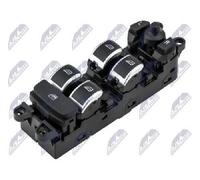 NTY Interruttore Alzacristalli EWS-VV-012 Anteriore Sinistro Crom/Nero