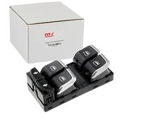 NTY Interruttore, Alzacristallo EWS-AU-037 vorne links | Compatibile con: AUDI A6 Allroad C7, A6 C7, A6 C7 Avant, A7 Sportback, Q3