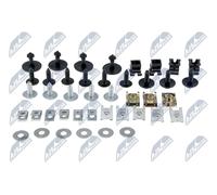 NTY Kit clip d'arresto Carrozzeria EZC-AU-033 per AUDI A6 Avant (4F5, C6)