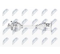 NTY Semiasse NPW-VW-037 anteriore per VW Sharan, Seat Alhambra, Ford Galaxy