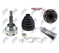 Kit Giunto, Albero Motore/Esterno Adatto per Ford Transit 2.2/3.2TDCI 07-14 OE