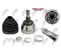 NTY Kit giunti semiasse NPZ-ME-024 per Mercedes-Benz M‑Klasse W166 anteriori DX/SX 163 mm