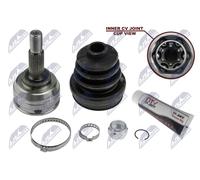 NTY Kit giunti semiasse NPZ-RE-029 per Renault Assale anteriore Sx
