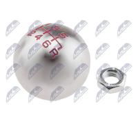 NTY Pomello cambio Pomello leva cambio argento per HONDA CIVIC IX (FK) FR-V (BE)
