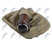 NTY Pomello cambio Cambio manuale a 5 marce beige Legno per VW PASSAT (3B3)