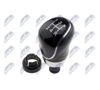 NTY Pomello cambio Pomello leva cambio Cambio manuale a 5 marce nero (2x)