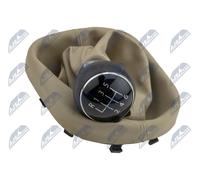 NTY Pomello cambio Pomello leva cambio Cambio manuale a 6 marce beige