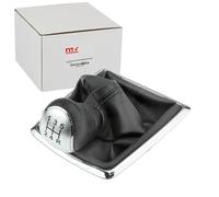 NTY Pomello leva cambio GZB-FR-015 – per cambio manuale 5 marce – opaco intenso, cromo