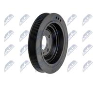 NTY Puleggia cinghia, Albero a gomiti compatibile con MITSUBISHI RKP-MS-026
