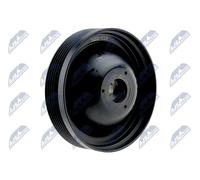 NTY Puleggia cinghia, Albero a gomiti compatibile con RENAULT RKP-RE-019