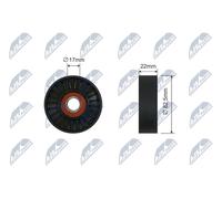 NTY RNK-AR-015 Rullo tenditore, Cinghia Poly-V per ALFA ROMEO,CADILLAC,CHEVROLET