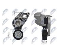 NTY Rullo tenditore, Cinghia Poly-V compatibile con AUDI SEAT SKODA VW VAG