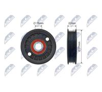 Rullo tenditore cinghia trapezoidale Plastica RNK-AU-077 NTY per AUDI VW
