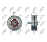 Rullo cinghia trapezoidale Metallo RNK-CH-020 NTY per CHRYSLER JEEP