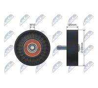 NTY RNK-CT-041 Rullo tenditore, Cinghia trapezoidale per CITROËN,FIAT,LANCIA,PEU