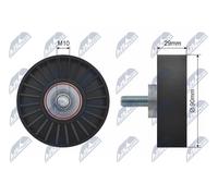 NTY Galoppino/Guidacinghia, Cinghia Poly-V compatibile con FORD RNK-FR-001