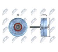Rullo tenditore cinghia trapezoidale Metallo RNK-FR-065 NTY per FORD MONDEO IV