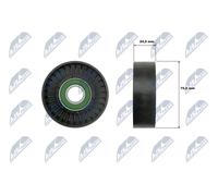 NTY RNK-FR-069 Rullo tenditore, Cinghia Poly-V per FORD