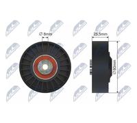 NTY RNK-ME-003 Galoppino/Guidacinghia, Cinghia Poly-V per DAEWOO,MERCEDES-BENZ,P