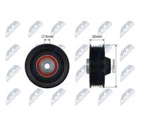 NTY RNK-ME-042 Rullo tenditore, Cinghia Poly-V per MERCEDES-BENZ