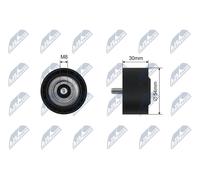 NTY RNK-ME-048 Rullo tenditore cinghia Poly-V