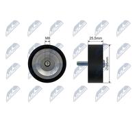 NTY RNK-ME-050 Rullo tenditore, Cinghia Poly-V per MERCEDES-BENZ