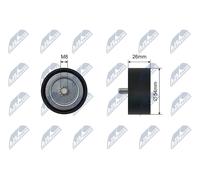 NTY RNK-ME-064 Rullo tenditore cinghia Poly-V
