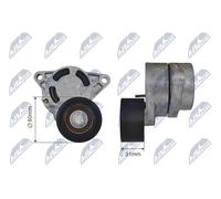 NTY RNK-NS-035 Rullo tenditore, Cinghia Poly-V per NISSAN,OPEL,RENAULT,VAUXHALL