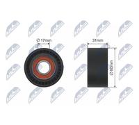 NTY RNK-PL-001 Rullo tenditore, Cinghia Poly-V per OPEL,VAUXHALL