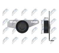 NTY RNK-RE-030 Rullo tenditore, Cinghia Poly-V per DACIA
