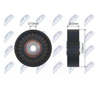NTY RNK-SA-001 Galoppino/Guidacinghia, Cinghia Poly-V per SAAB
