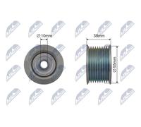 NTY RNK-TY-042 Rullo tenditore cinghia Poly-V
