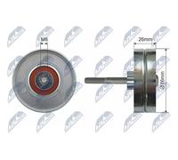 NTY RNK-VV-012 Rullo tenditore, Cinghia Poly-V per VOLVO