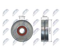 NTY RNK-VW-008 Rullo tenditore cinghia Poly-V