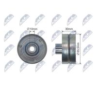 NTY RRK-FR-008 Galoppino guidacinghia, cinghia Poly-V