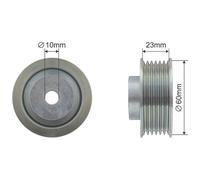 NTY Rullo Di Guida/Deviazione Cinghia A V Per Suzuki Grand Vitara I FT GT 2.0