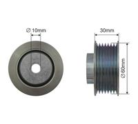 NTY Rullo Di Guida/Deviazione Cinghia A V Per Suzuki Grand Vitara II JT TE