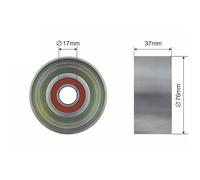 NTY Rullo Di Guida/Deviazione Cinghia Adatto Per Honda Accord VIII CU 2.4i