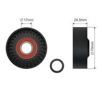 NTY Rullo Di Guida/Deviazione Cinghia Per BMW 7 Serie E65 E66 E67 730 Ld