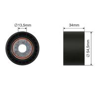 NTY Rullo Di Guida/Deviazione Cinghia Per Mercedes-Benz Classe M W164 ML 280 CDI