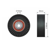 NTY Rullo Di Guida Per Cinghia A V Per Subaru Forester SH_ 2.0 D AWD