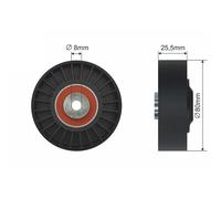 NTY Rullo Di Guida Per Cinghia A Vite Mercedes-Benz 190 W201 E 1.8
