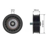 NTY Rullo Di Guida Per Cinghia A Vite Saab 9-3 Cabriolet YS3D 2.0