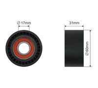 NTY Rullo Di Guida Per Opel Vivaro Furgone F7 2.5 CDTi