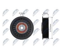 NTY Galoppino/Guidacinghia, Cinghia trapezoidale compatibile con AUDI SKODA VW