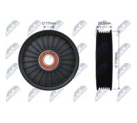 NTY RNK-DW-008 Rullo tenditore, Cinghia trapezoidale