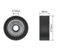 NTY Rullo per Audi A2 8Z0 1.4 Tdi 1.2 VW Polo 9N_ Fox