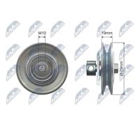 NTY Rullo Tendicinghia Multi-Scan Tipo Keilrippenriemen RNK-NS-040 Per Nissan
