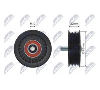 NTY Rullo tenditore, Cinghia Poly-V compatibile con VW VAG RNK-VW-028